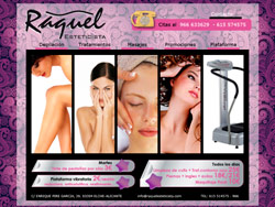 Web raquel esteticista