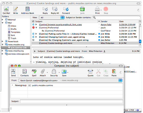 pantalla thunderbird pantalla thunderbird