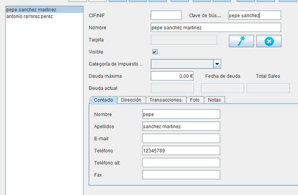 cliente