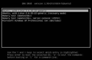 GRUB CUSTOMIZER, modificacion del menu de arranque ubuntu