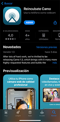 camo ios