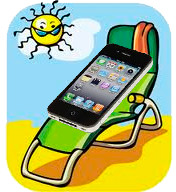 iphone de vacaciones